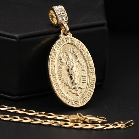 New Catholic Pendant 14k Gold 18
